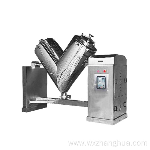 High Capacity V Shape Pharmaceutical Mixing Blending Machine